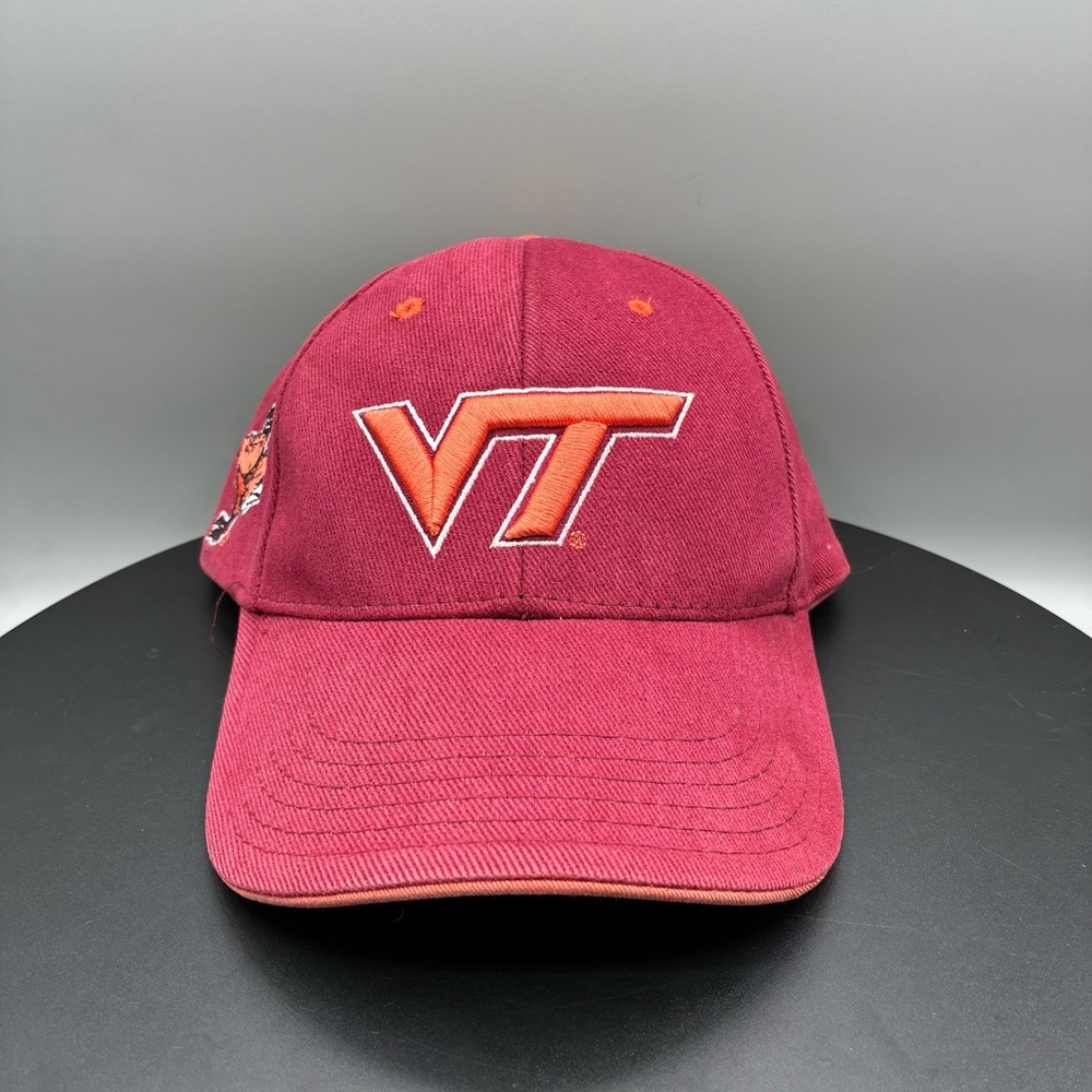 Virginia Tech Hokies Steve & Barry’s Adjustable Baseball Hat OSFA Red NCAA